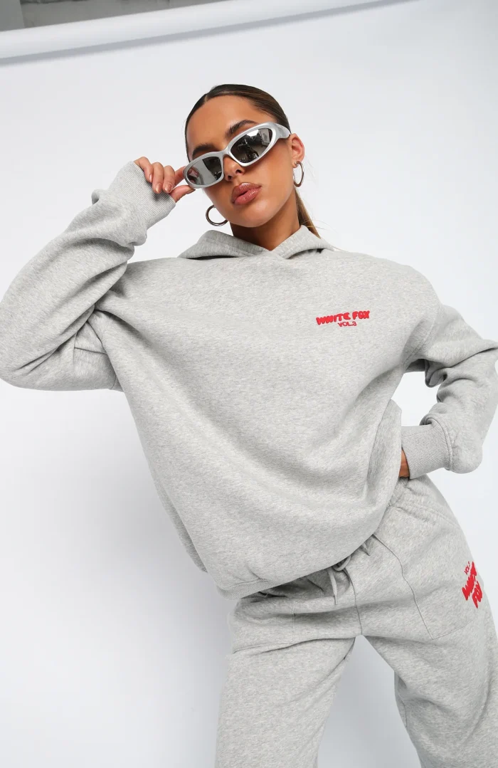 White Fox Offstage Grey Tracksuit