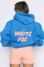 White Fox Offstage Hoodie-Azure