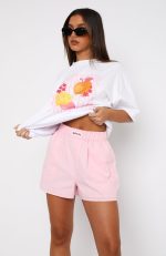 White Fox Nothing But Love Shorts Lemon