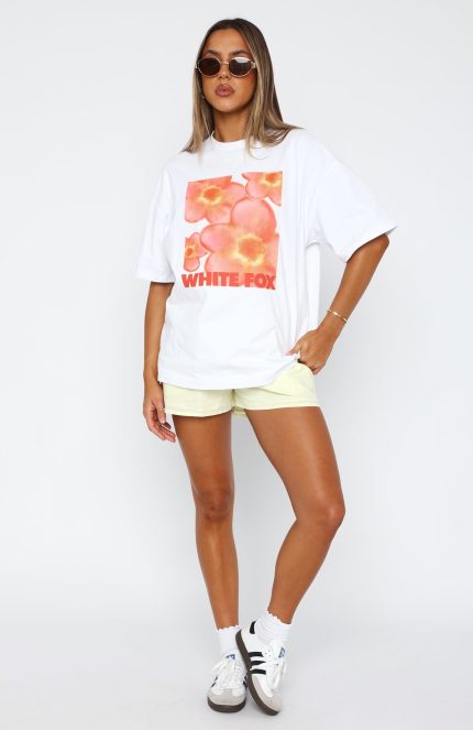 White Fox Nothing But Love Shorts Lemon